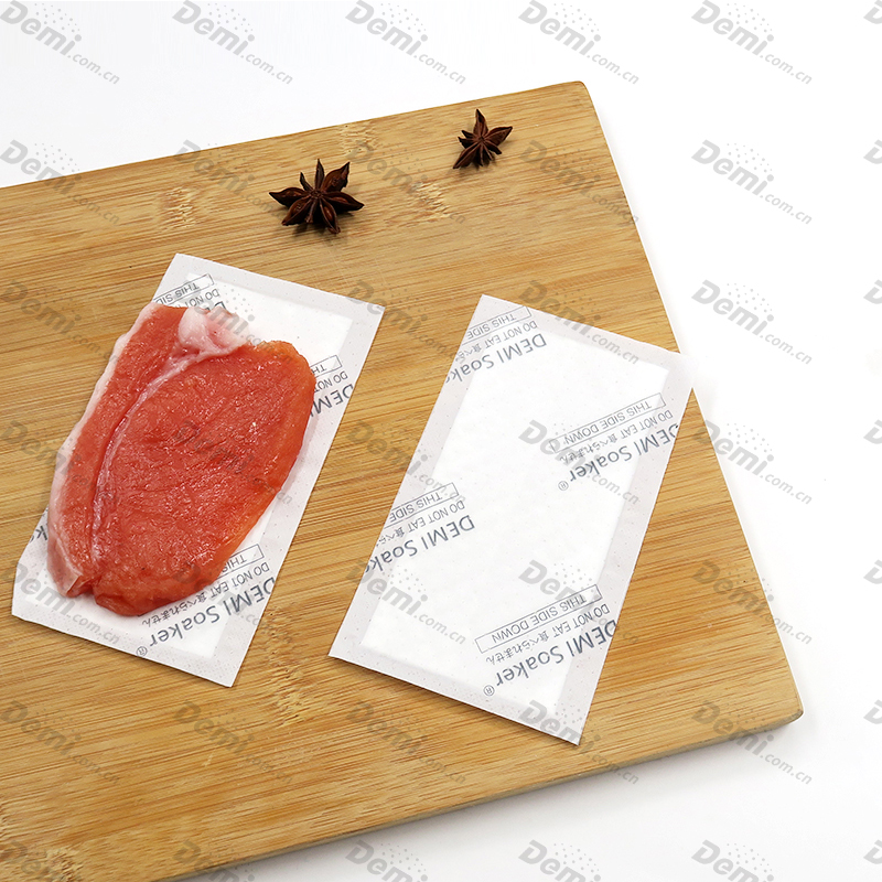 rectangular Non-woven Meat Absorbent Pad for food storage