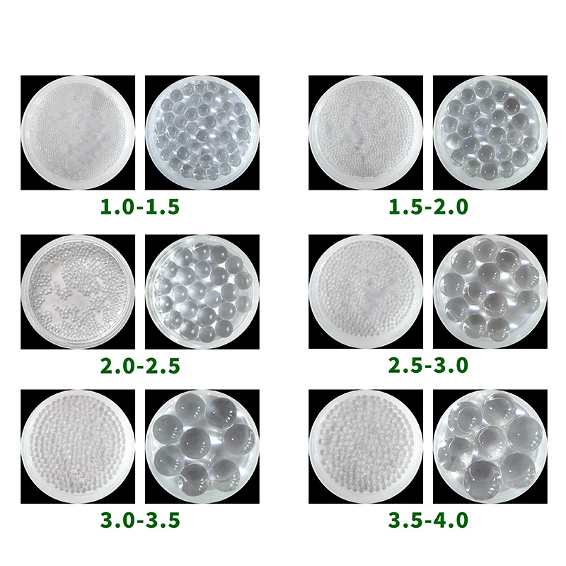 Crystal Soil Gel Stress Relief Ball Water Beads Fused Toys Stress Balls Water Beads