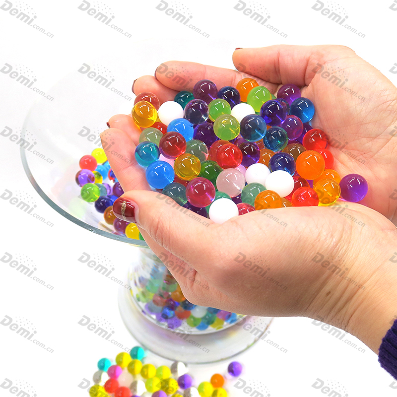 clear polymer water beads for Decoration&Planting beads